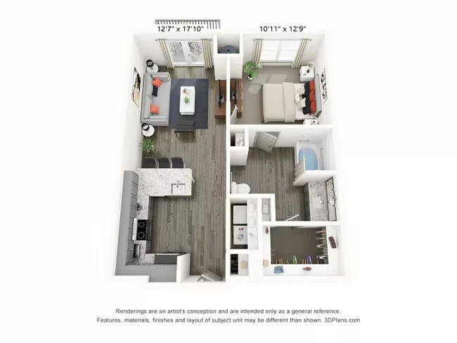Frisco Square floor plan